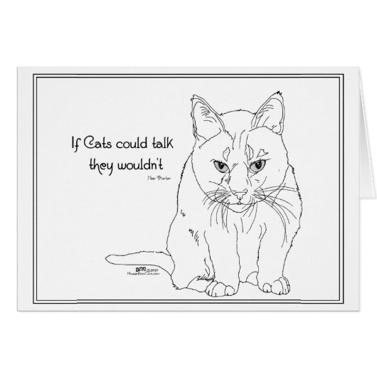 猫もしは話せる (正面横)