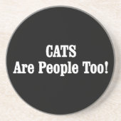 猫も人間だ！ コースター (正面)