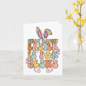 猫やイエス様の動物を愛する女おもしろいの子 カード (黄色い花)