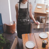 猫や本に気を使いやすい エプロン