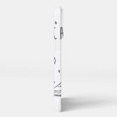 猫や本に気を取られおもしろいやすい – Cat _ iPhoneケース (右側面)