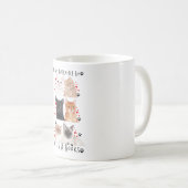 猫や本に気を取られやすい コーヒーマグカップ (正面右)