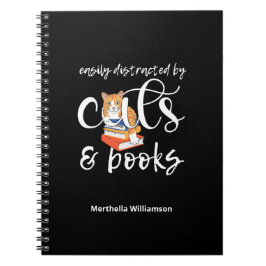 猫や本カスタムに気を取られやすい ノートブック