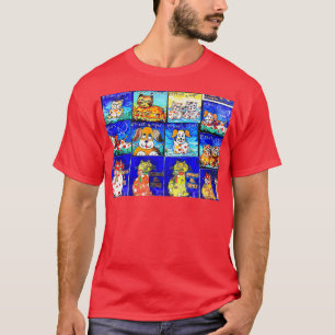 猫や犬に気を付ける Tシャツ