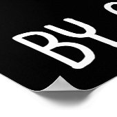 猫や糸に気を取られる ポスター (角)