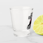 猫や音楽に気を取られやすい ショットグラス (左)