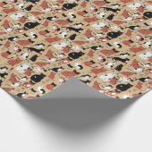 猫よくはしゃぐの生き方 ラッピングペーパー (角)