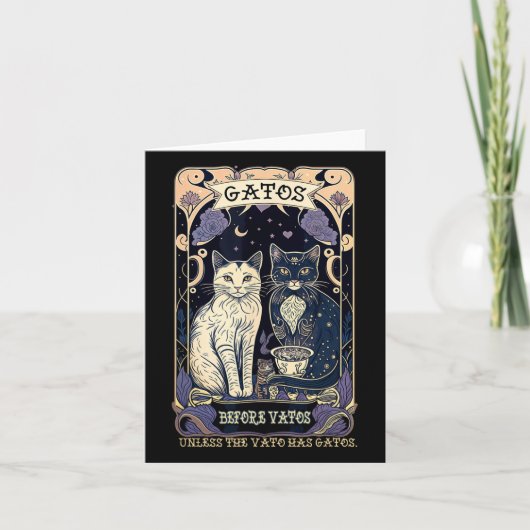 猫より先にヴァトスはダメ、ただしヴァトスが猫を持っている場合を除く カード (正面)