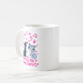 猫よクールり愛する» The Purr-fect Mug for Cat コーヒーマグカップ (正面左)