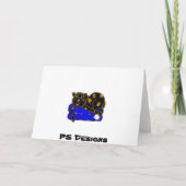 猫よ、ありがとう サンキューカード (裏面)