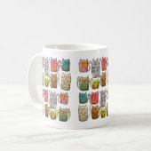猫よ! コーヒーマグカップ (正面左)