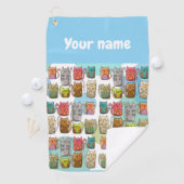 猫よ！ ゴルフタオル (インサイチュ)