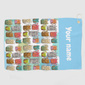 猫よ！ ゴルフタオル (横)