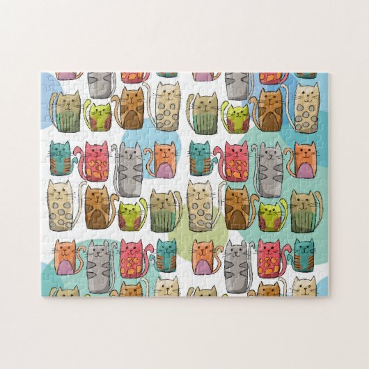 猫よ! ジグソーパズル (横)