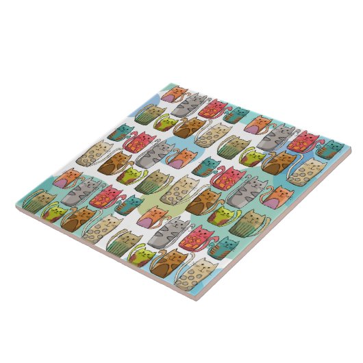 猫よ！ タイル (側面)