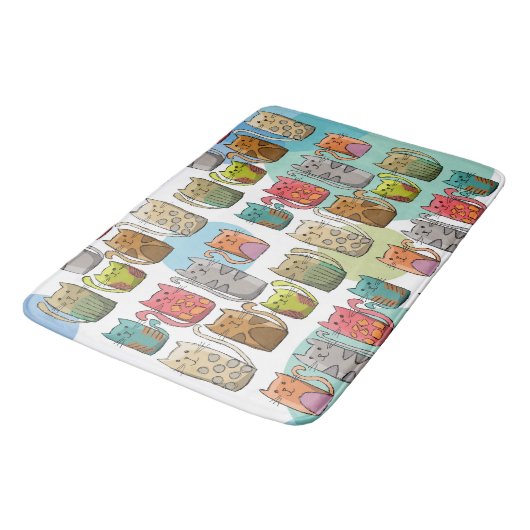 猫よ! バスマット (アングル)