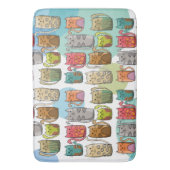 猫よ! バスマット (正面縦)