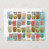 猫よ! ポストカード (正面/裏面)