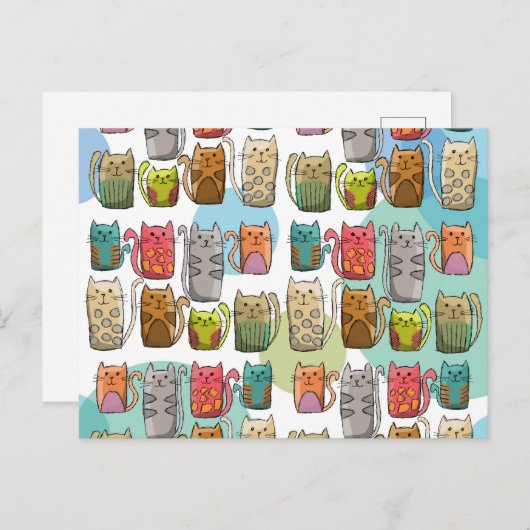 猫よ！ ポストカード (正面/裏面)