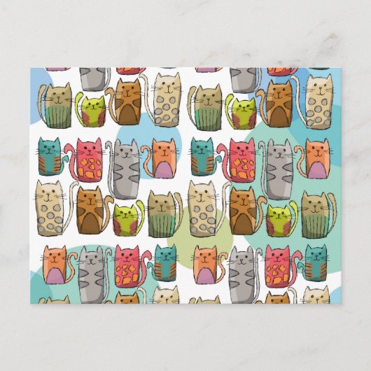 猫よ! ポストカード (正面)