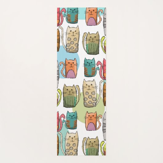 猫よ！ ヨガマット (裏面)