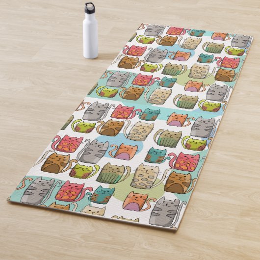 猫よ！ ヨガマット (インサイチュ)