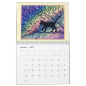 猫よ！月ごとの猫カレンダー カレンダー (1月 2027)