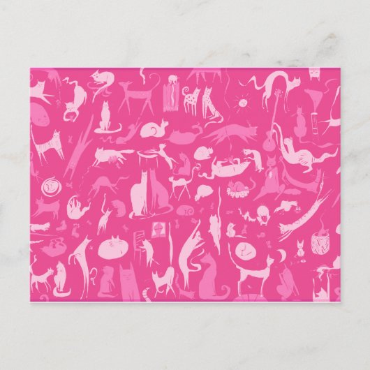 猫よ！猫よ！猫よ！ ポストカード (正面)