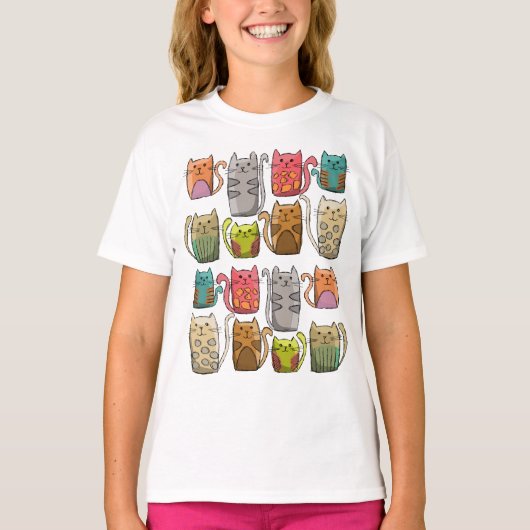 猫よ！ Tシャツ (正面)