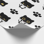 猫らしい態度 ラッピングペーパー (角)