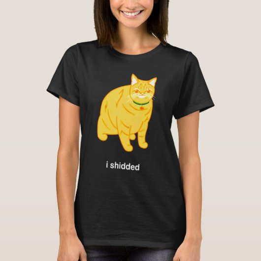 猫をしってるやついる? 猫 ミーム Tシャツ (正面)