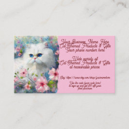 猫をテーマにした商品・ギフト子猫ショップ販売Etsy 名刺