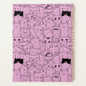 猫をテーマにした年鑑 プランナー手帳 (裏面)