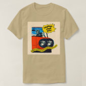 猫をトングアップさせる Tシャツ (デザイン正面)