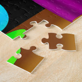 猫をボウルに入れる ジグソーパズル (側面)