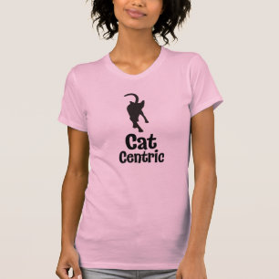 猫を中心とした細かい猫の雰囲気 Tシャツ