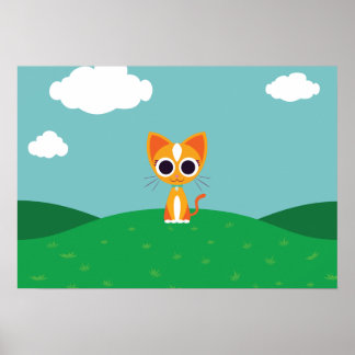 猫を仕留める ポスター