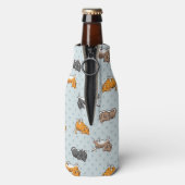 猫を使ったおもしろい柄 ボトルクーラー (ボトル裏面)