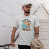 猫を使ったコンピュータ Tシャツ