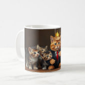猫を偉大にせよ コーヒーマグカップ (正面左)