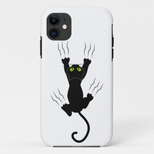 猫を傷つける iPhone 11 ケース