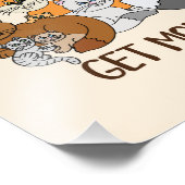 猫を増やすおもしろいことわざ フォトプリント (角)