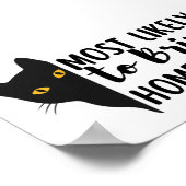 猫を家に連れて帰りそうだ ポスター (角)