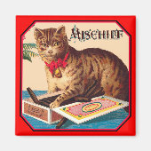 猫を惑わす マグネット (正面)