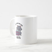 猫を愛しているだけのナース コーヒーマグカップ (正面左)