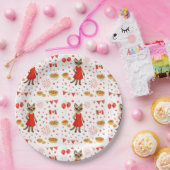 猫を愛するゴルファーをテーマにしたカナダデー ペーパープレート (パーティー)