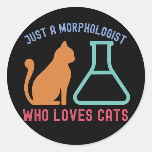 猫を愛する形態学者 ラウンドシール (正面)