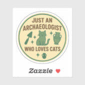 猫を愛する考古学者にすぎない シール (シート)