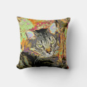 猫を愛する クッション (正面)