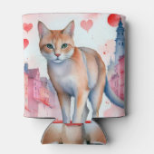 猫を愛する 缶クーラー (裏面)